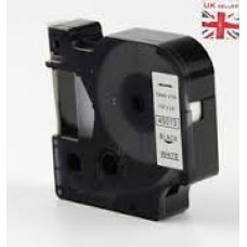 Tape Cartridge / DYMO D1 Tape Cartridge Black / White 9mmx7mm